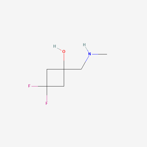 3,3-Difluoro-1-((methylamino)methyl)cyclobutan-1-ol