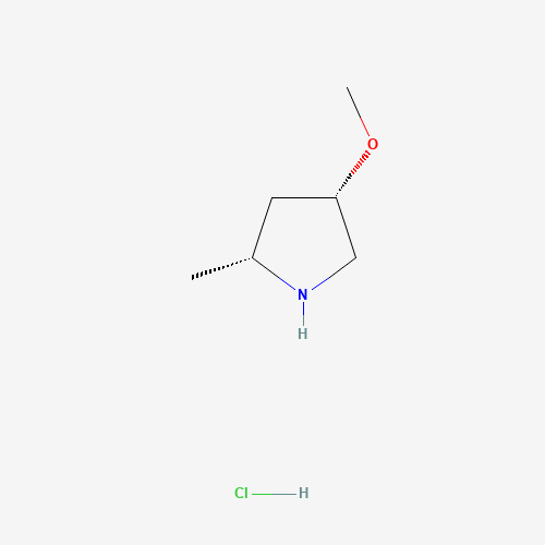 (2R,4S)-4-Methoxy-2-methylpyrrolidine hydrochloride