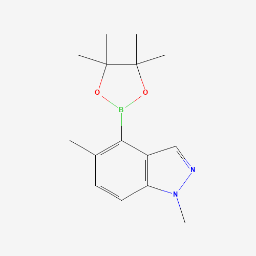 1,5-Dimethyl-4-(4,4,5,5-tetramethyl-1,3,2-dioxaborolan-2-yl)-1H-indazole
