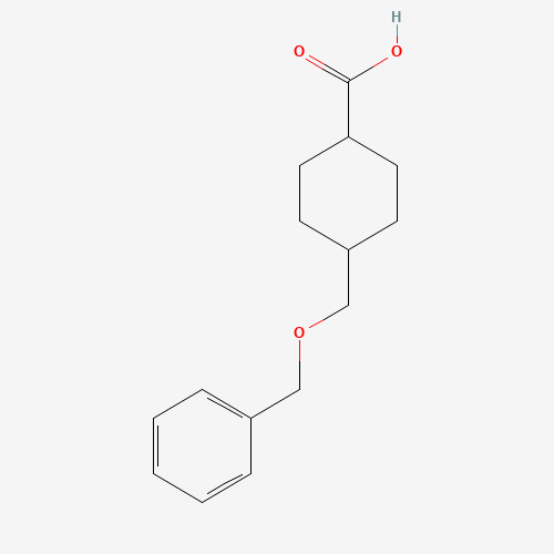 Rel-(1r,4r)-4-((benzyloxy)methyl)cyclohexane-1-carboxylic acid