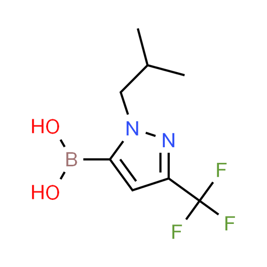 (1-Isobutyl-3-(trifluoromethyl)-1H-pyrazol-5-yl)boronic acid