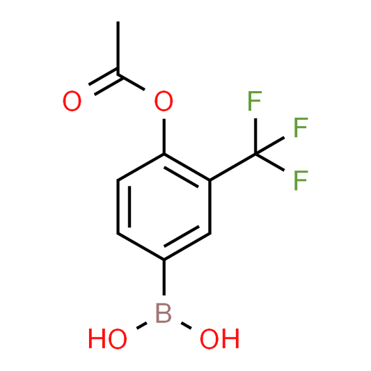 (4-Acetoxy-3-(trifluoromethyl)phenyl)boronic acid