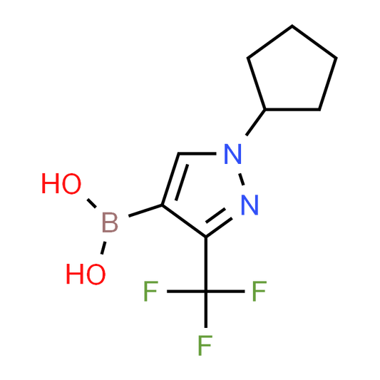 (1-Cyclopentyl-3-(trifluoromethyl)-1H-pyrazol-4-yl)boronic acid