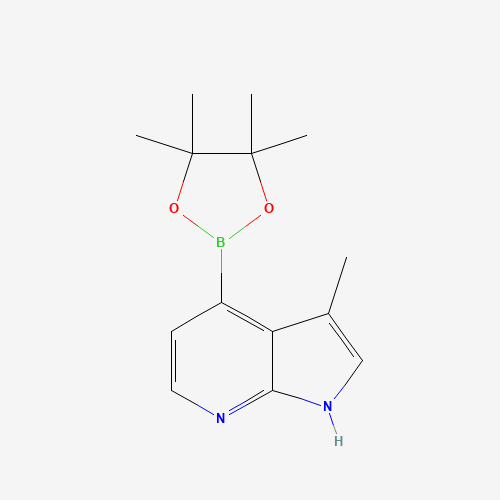 3-Methyl-4-(4,4,5,5-tetramethyl-1,3,2-dioxaborolan-2-yl)-1H-pyrrolo[2,3-b]pyridine