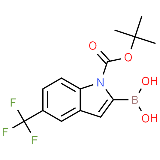 (1-(tert-Butoxycarbonyl)-5-(trifluoromethyl)-1H-indol-2-yl)boronic acid