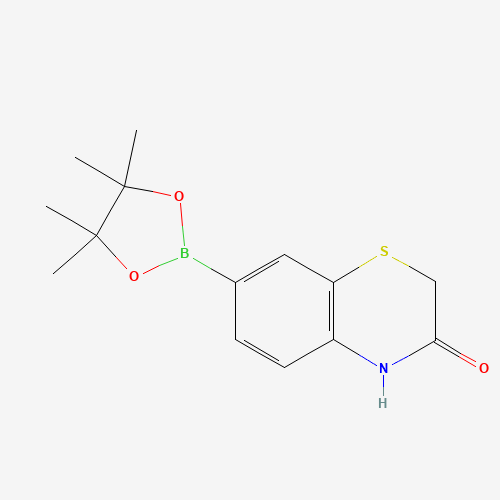 7-(4,4,5,5-Tetramethyl-1,3,2-dioxaborolan-2-yl)-2H-benzo[b][1,4]thiazin-3(4H)-one