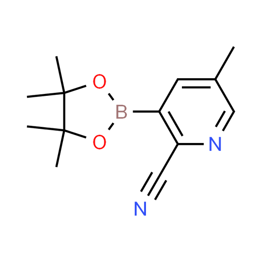 5-Methyl-3-(tetramethyl-1,3,2-dioxaborolan-2-yl)pyridine-2-carbonitrile