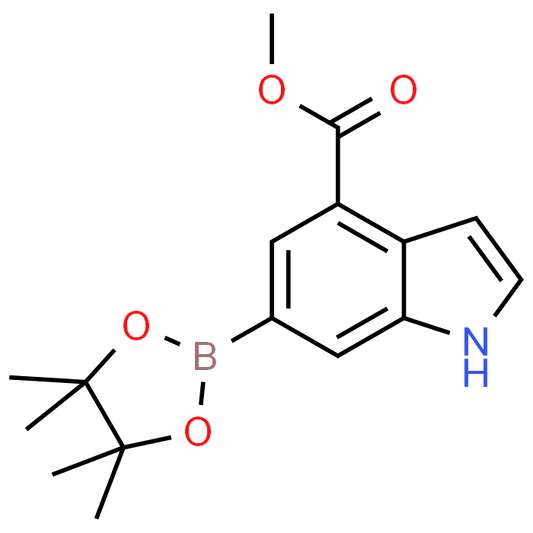 Methyl 6-(4,4,5,5-tetramethyl-1,3,2-dioxaborolan-2-yl)-1H-indole-4-carboxylate