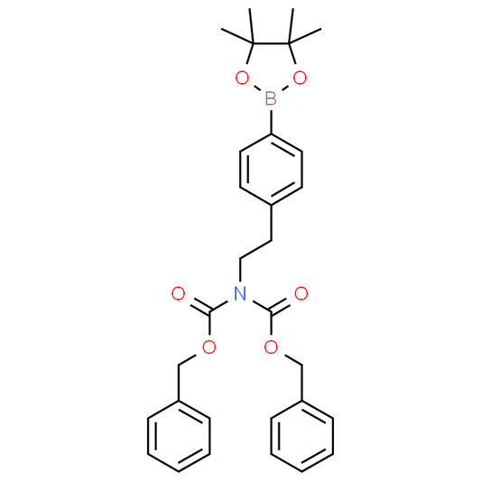 Benzyl ((benzyloxy)carbonyl)(4-(4,4,5,5-tetramethyl-1,3,2-dioxaborolan-2-yl)phenethyl)carbamate