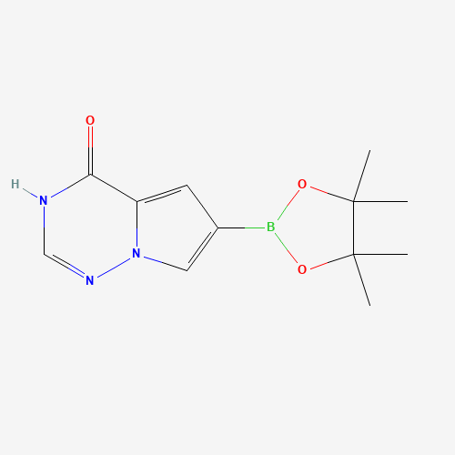6-(4,4,5,5-Tetramethyl-1,3,2-dioxaborolan-2-yl)pyrrolo[2,1-f][1,2,4]triazin-4(3H)-one
