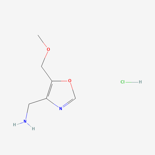 (5-(Methoxymethyl)oxazol-4-yl)methanamine hydrochloride