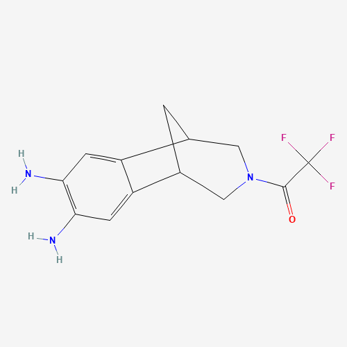 1-(7,8-Diamino-4,5-dihydro-1H-1,5-methanobenzo[d]azepin-3(2H)-yl)-2,2,2-trifluoroethanone