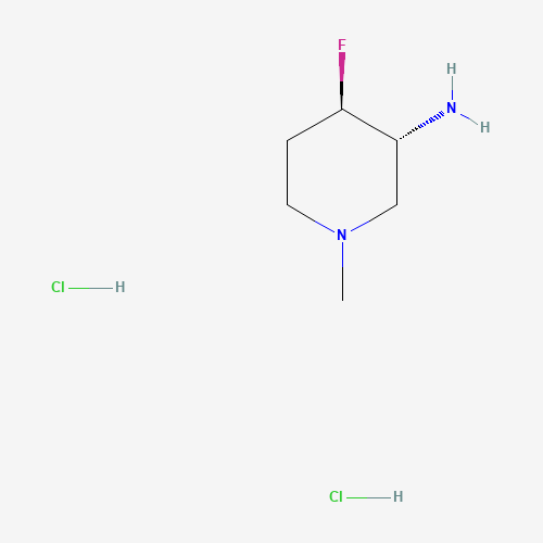(3R,4R)-4-Fluoro-1-methylpiperidin-3-amine dihydrochloride