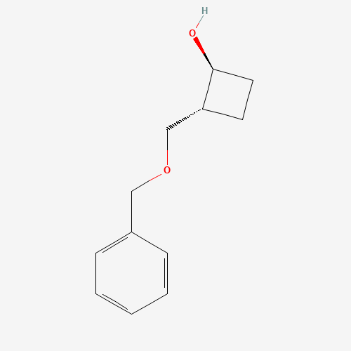(1S,2R)-2-((Benzyloxy)methyl)cyclobutan-1-ol