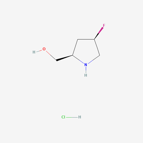 ((2R,4R)-4-Fluoropyrrolidin-2-yl)methanol hydrochloride