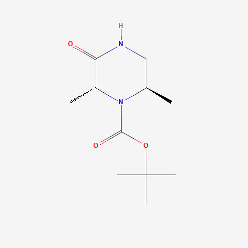 tert-Butyl (2R,6R)-2,6-dimethyl-3-oxopiperazine-1-carboxylate - Achmem