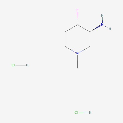 (3R,4S)-4-Fluoro-1-methylpiperidin-3-amine dihydrochloride