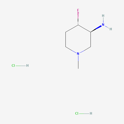(3S,4S)-4-Fluoro-1-methylpiperidin-3-amine dihydrochloride