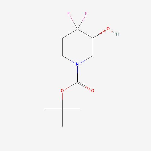 tert-Butyl (R)-4,4-difluoro-3-hydroxypiperidine-1-carboxylate