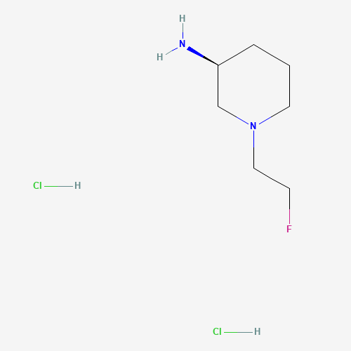 (S)-1-(2-Fluoroethyl)piperidin-3-amine dihydrochloride