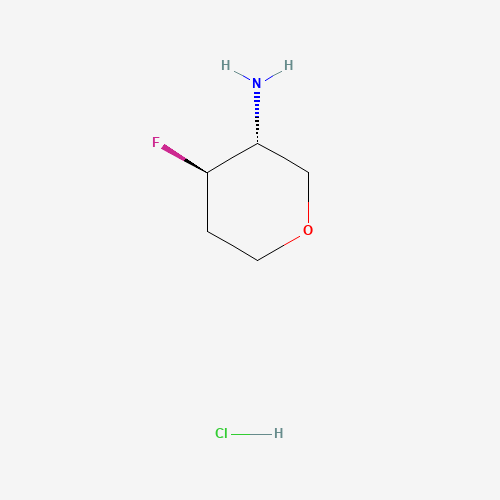 (3R,4R)-4-Fluorotetrahydro-2H-pyran-3-amine hydrochloride