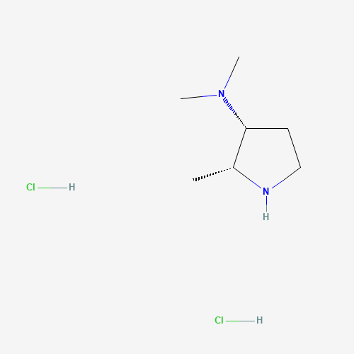 (2R,3R)-N,N,2-Trimethylpyrrolidin-3-amine dihydrochloride