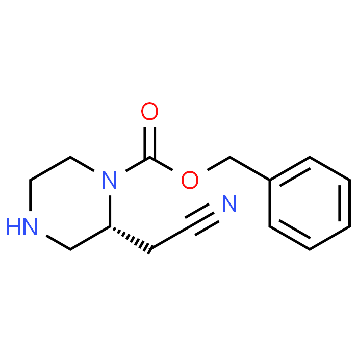 Benzyl (R)-2-(cyanomethyl)piperazine-1-carboxylate