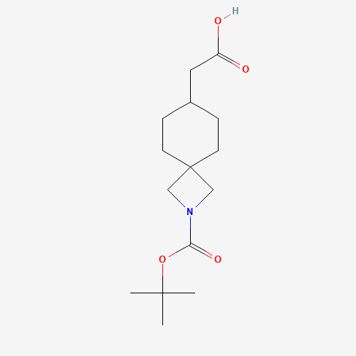 2-(2-(tert-Butoxycarbonyl)-2-azaspiro[3.5]nonan-7-yl)acetic acid