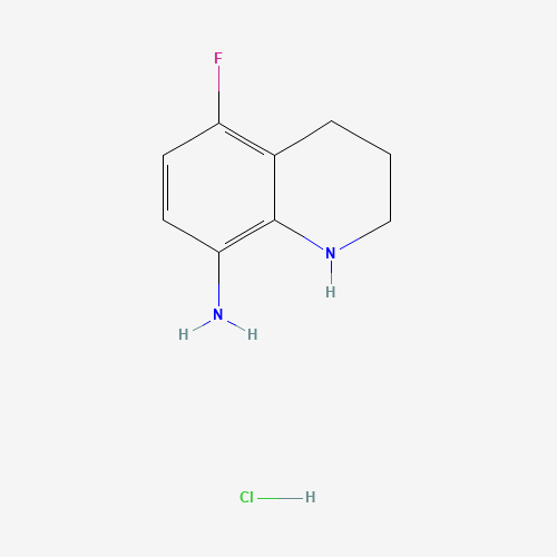 5-Fluoro-1,2,3,4-tetrahydroquinolin-8-amine hydrochloride