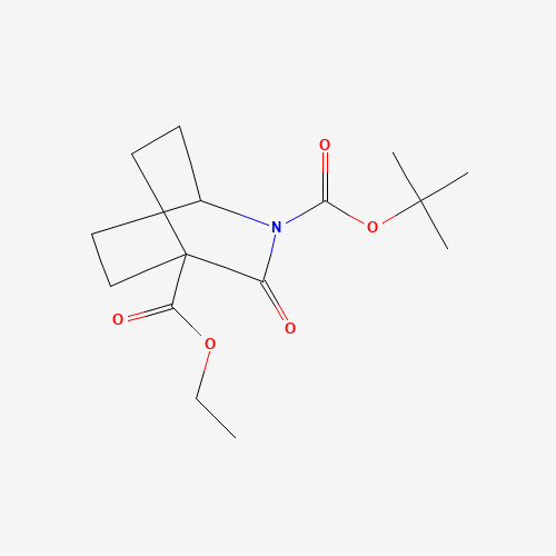 2-tert-Butyl 4-ethyl 3-oxo-2-azabicyclo[2.2.2]octane-2,4-dicarboxylate
