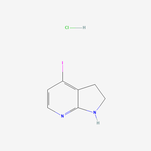 4-Iodo-2,3-dihydro-1H-pyrrolo[2,3-b]pyridine hydrochloride