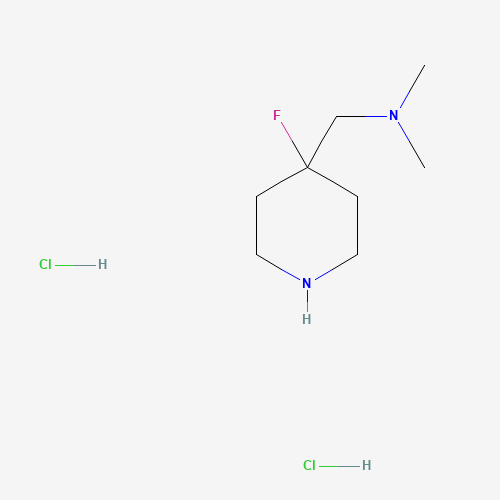 1-(4-Fluoropiperidin-4-yl)-N,N-dimethylmethanamine dihydrochloride
