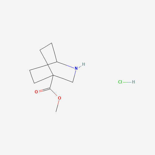Methyl 2-azabicyclo[2.2.2]octane-4-carboxylate;hydrochloride