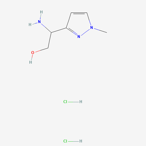 2-Amino-2-(1-methyl-1H-pyrazol-3-yl)ethan-1-ol dihydrochloride