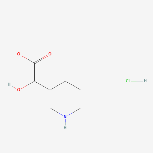Methyl 2-hydroxy-2-(piperidin-3-yl)acetate hydrochloride
