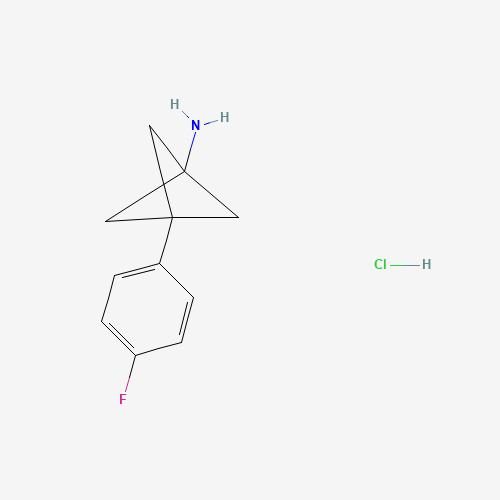 3-(4-Fluorophenyl)bicyclo[1.1.1]pentan-1-amine hydrochloride