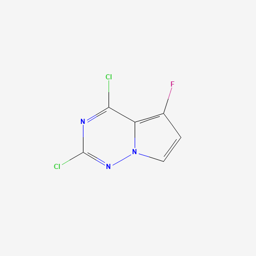 2,4-Dichloro-5-fluoropyrrolo[2,1-f][1,2,4]triazine