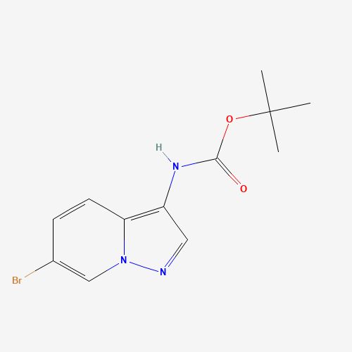 tert-Butyl (6-bromopyrazolo[1,5-a]pyridin-3-yl)carbamate