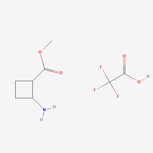 Methyl 2-aminocyclobutane-1-carboxylate 2,2,2-trifluoroacetate
