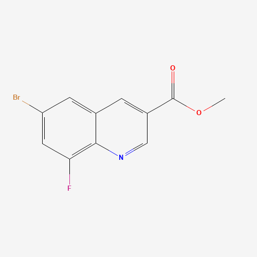 Methyl 6-bromo-8-fluoro-quinoline-3-carboxylate