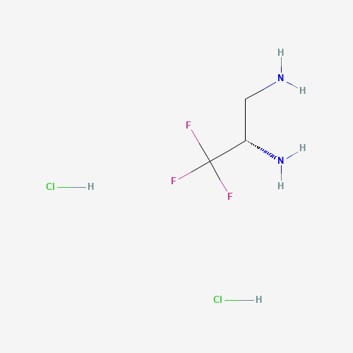 (S)-3,3,3-Trifluoropropane-1,2-diamine dihydrochloride