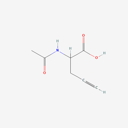 2-Acetamidopent-4-ynoic acid