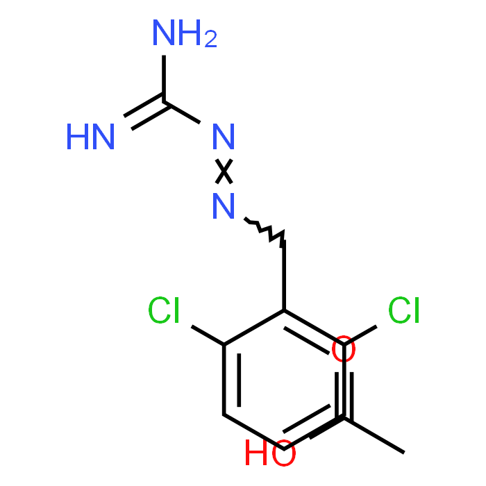 2-(2,6-Dichlorobenzylidene)hydrazine-1-carboximidamide acetate