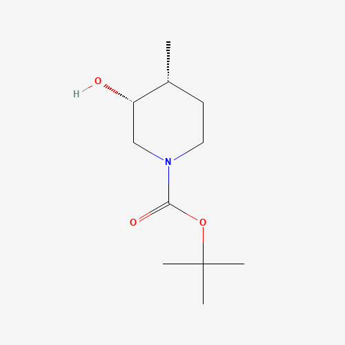 tert-butyl (3R,4R)-3-hydroxy-4-methylpiperidine-1-carboxylate