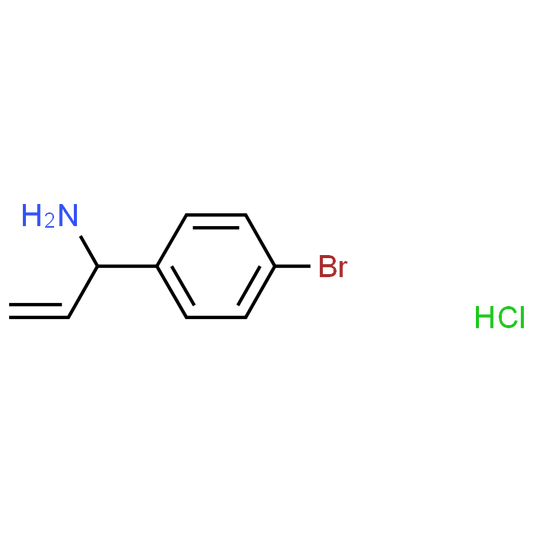 1-(4-Bromophenyl)prop-2-en-1-amine hydrochloride