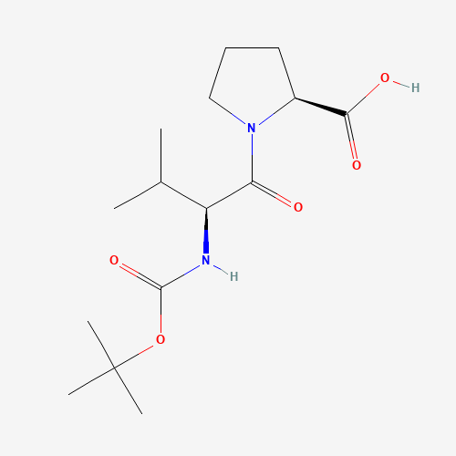(S)-1-((S)-2-((tert-Butoxycarbonyl)amino)-3-methylbutanoyl)pyrrolidine-2-carboxylic acid