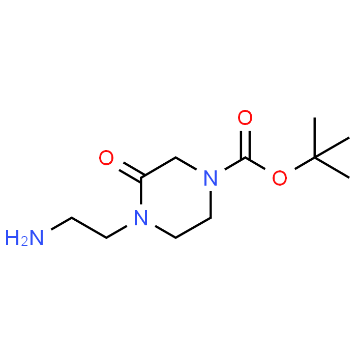 tert-Butyl 4-(2-aminoethyl)-3-oxopiperazine-1-carboxylate