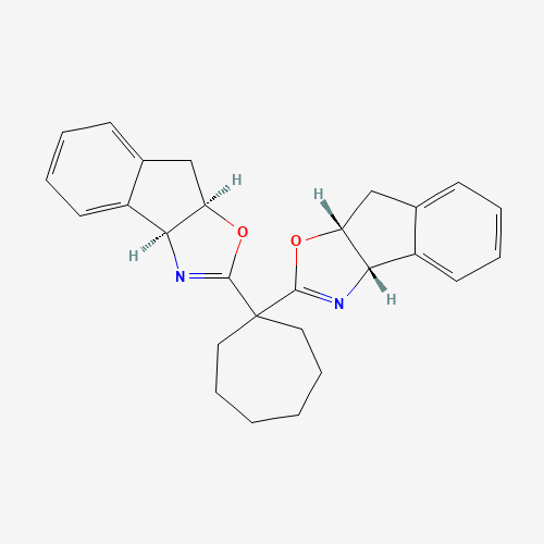 (3aS,3'aS,8aR,8'aR)-2,2'-Cyclohexylidenebis[3a,8a-dihydro-dihydro-8H-indeno[1,2-d]oxazole