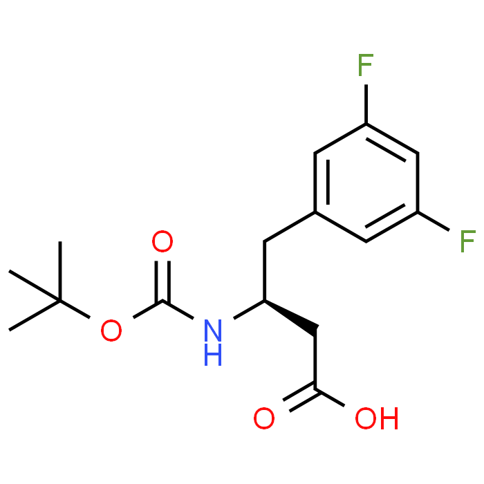 (S)-3-((tert-Butoxycarbonyl)amino)-4-(3,5-difluorophenyl)butanoic acid