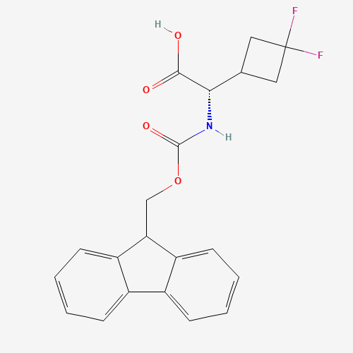 (S)-2-((((9H-Fluoren-9-yl)methoxy)carbonyl)amino)-2-(3,3-difluorocyclobutyl)acetic acid